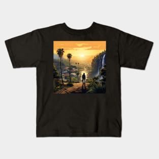 Waterfall Kids T-Shirt
